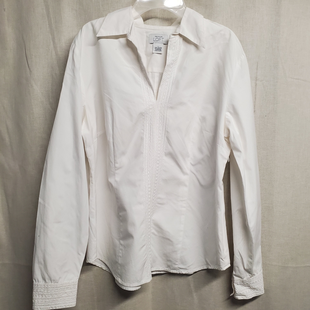 LOFT White Blouse